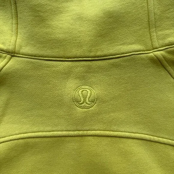 Lululemon Scuba Oversized Funnel-Neck Half-Zip in Soleil Yellow - Picture 5 of 5
